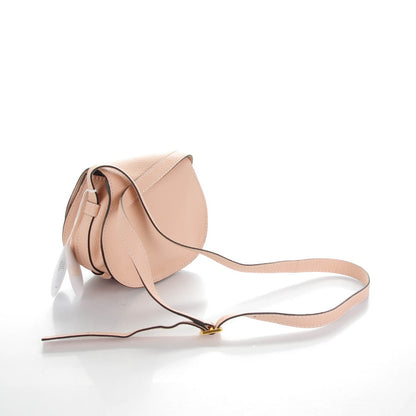Chloe Calfskin Mini Marcie Round Crossbody Bag Blush Nude 3 of 9