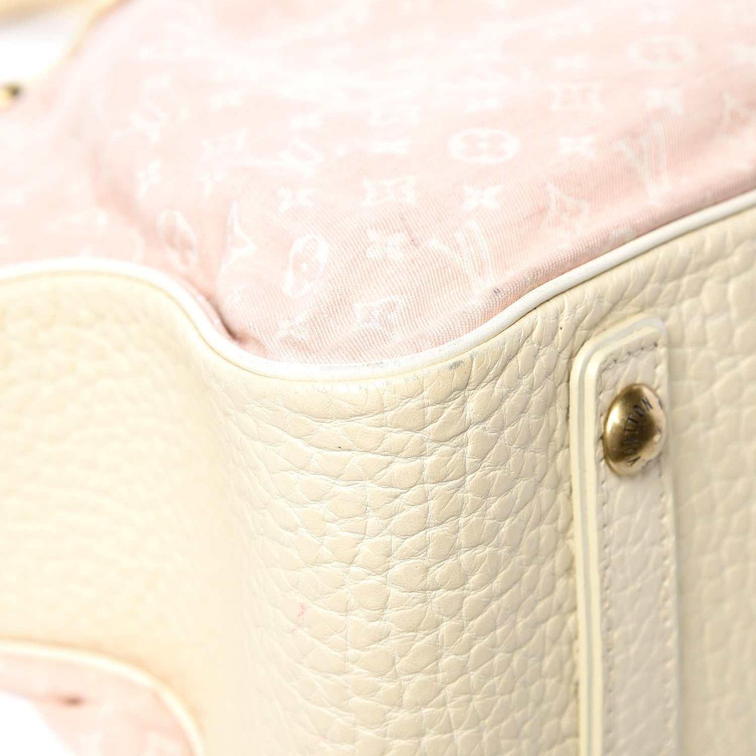 Louis Vuitton Mini Lin Trapeze GM Rose 12 of 13
