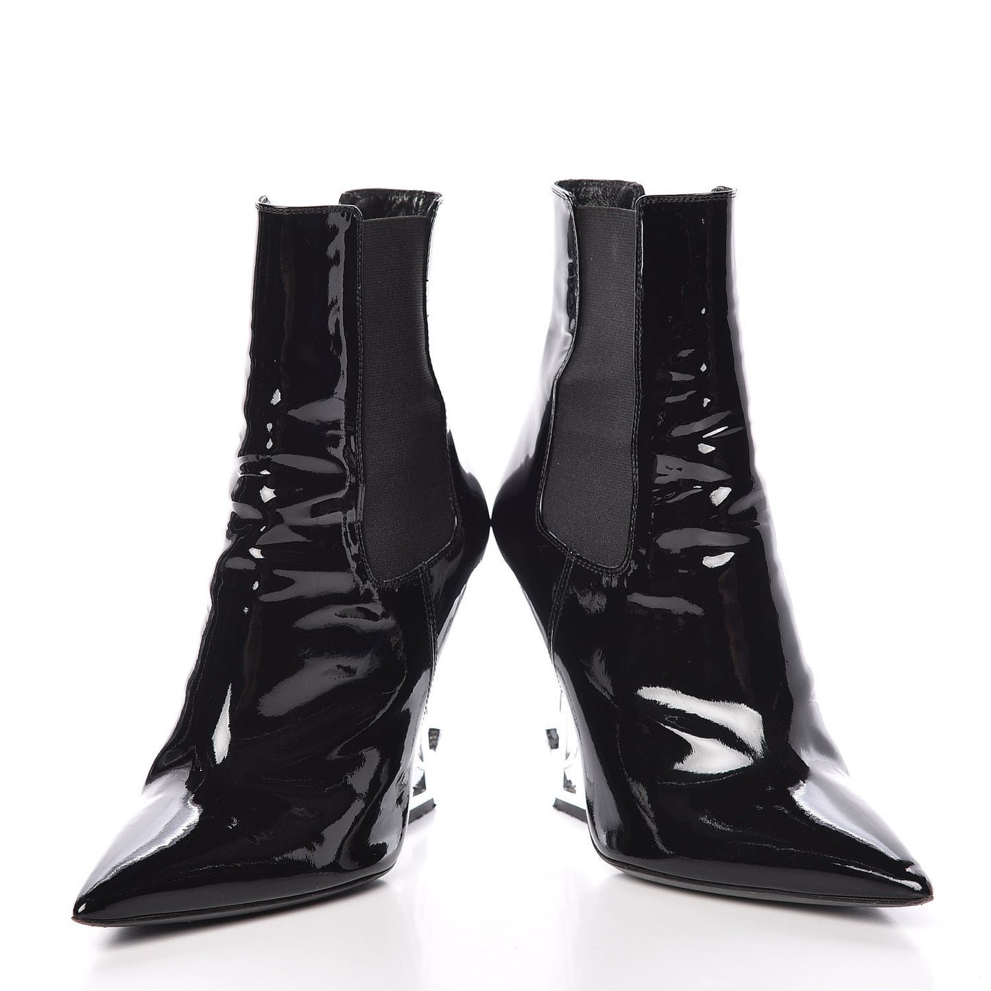 Patent Opyum Ankle Boot 37.5 Black