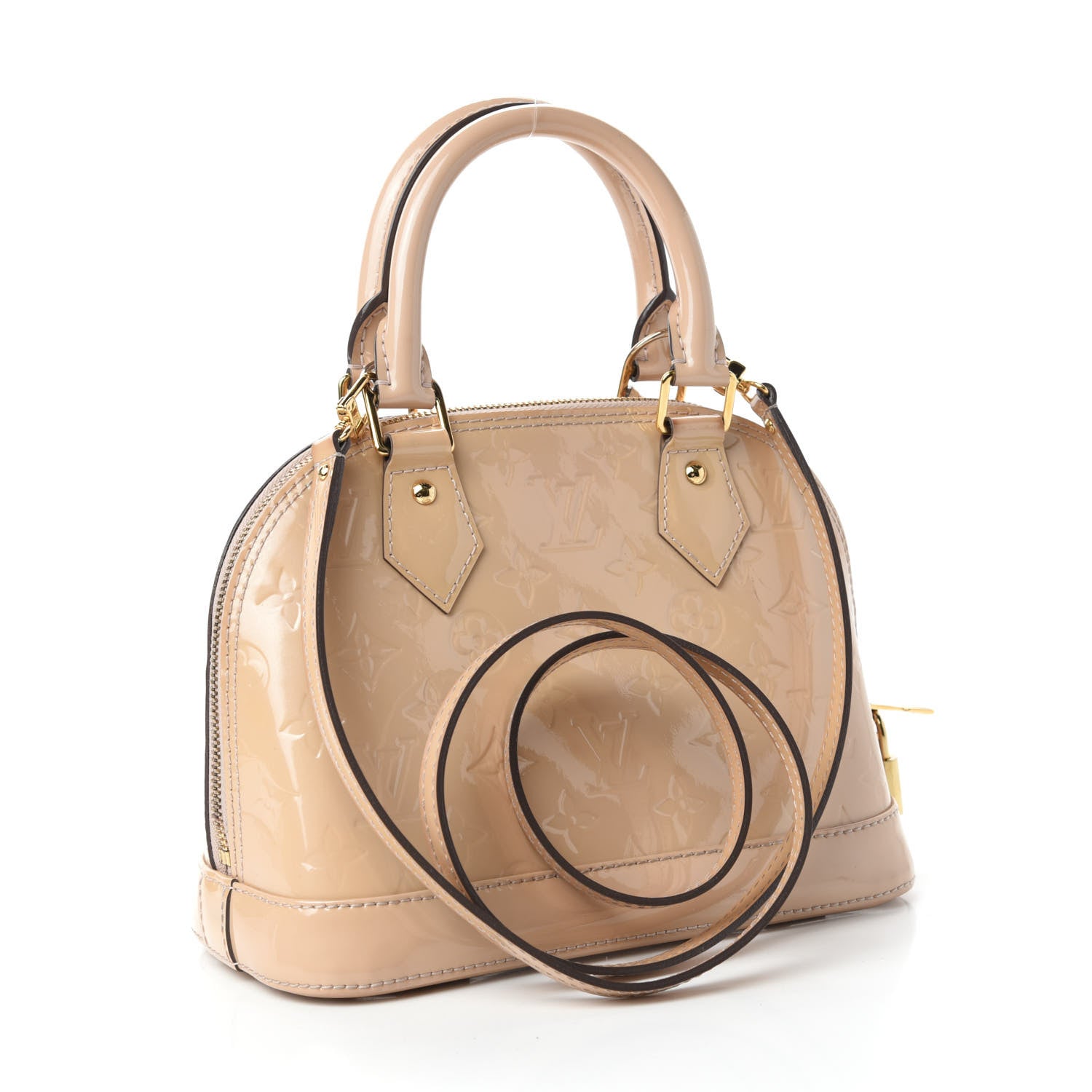 Louis Vuitton Vernis Alma BB Dune 4 of 12