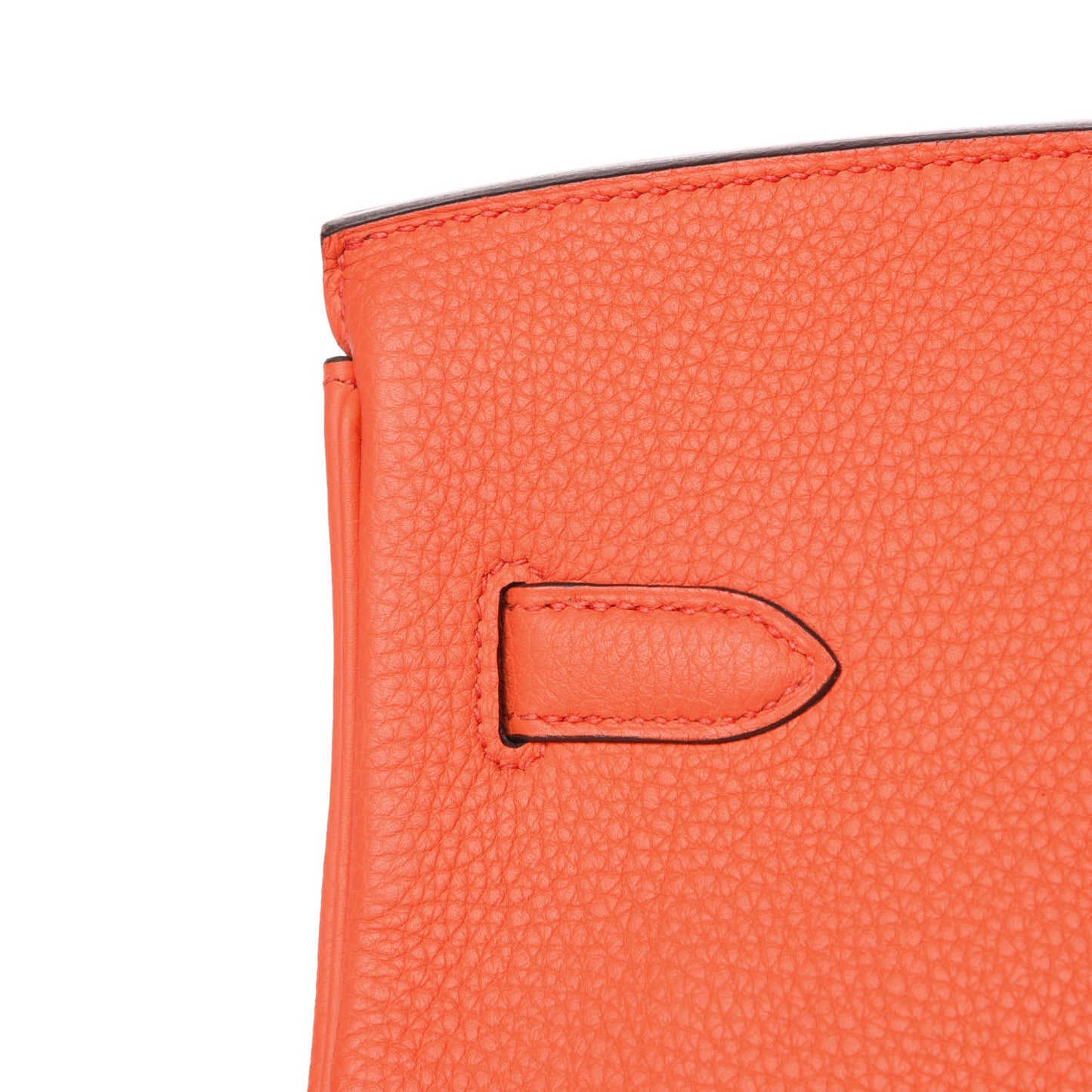 Togo Birkin 35 Orange Poppy