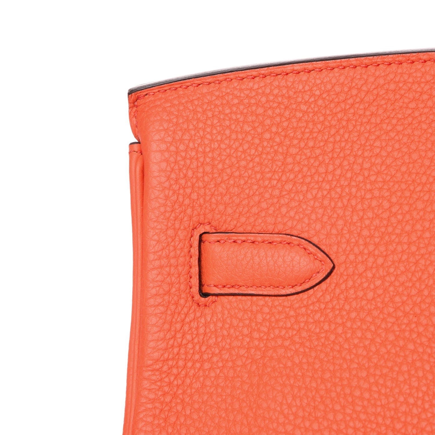 Hermes Togo Birkin 35 Orange Poppy 29 of 38