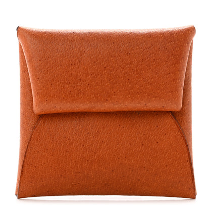 Hermes Peau Porc Bastia Coin Purse Toffee 1 of 6