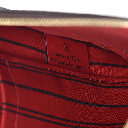 Louis Vuitton Damier Ebene Neverfull MM GM Pochette 7 of 8