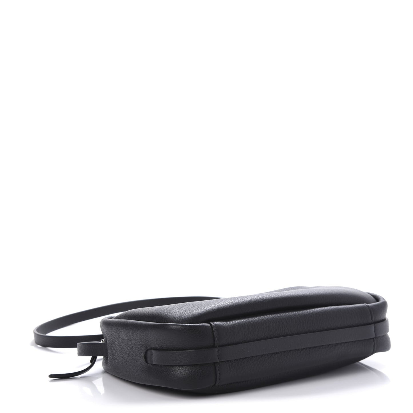 Calfskin Logo S Everyday Camera Bag Black