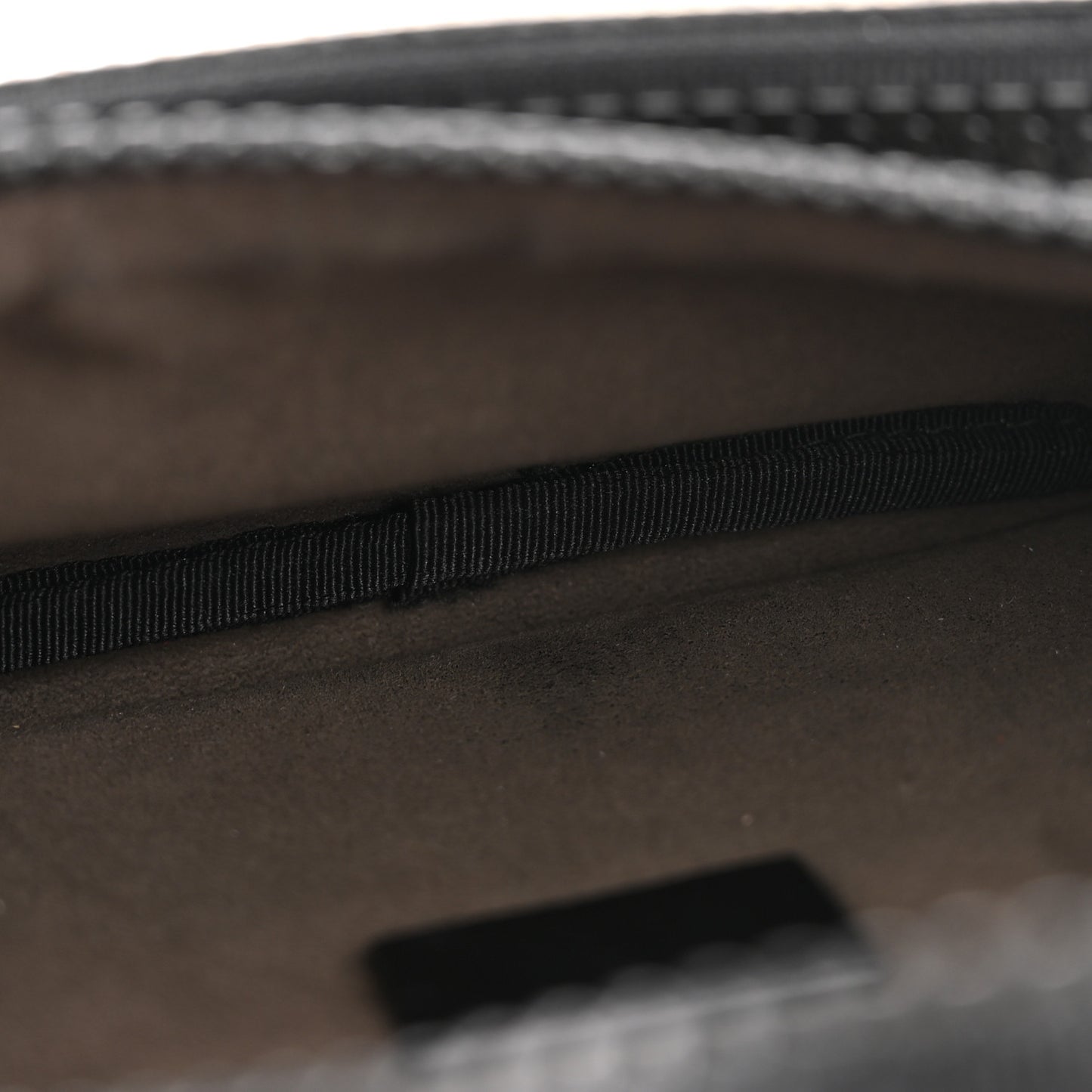 GG Supreme Monogram Belt Bag Black