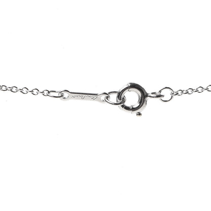 Tiffany Platinum 11mm Elsa Peretti Bean Pendant Necklace 4 of 6