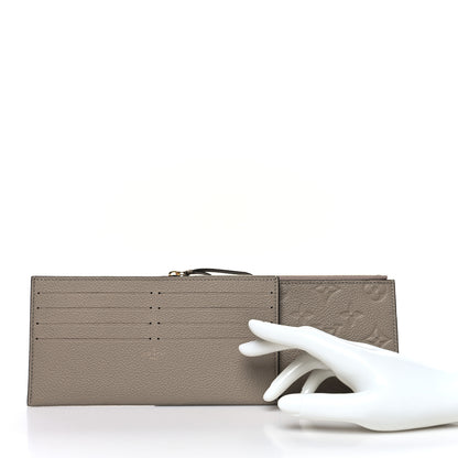 Louis Vuitton Empreinte Felicie Chain Wallet Inserts Tourterelle 2 of 12