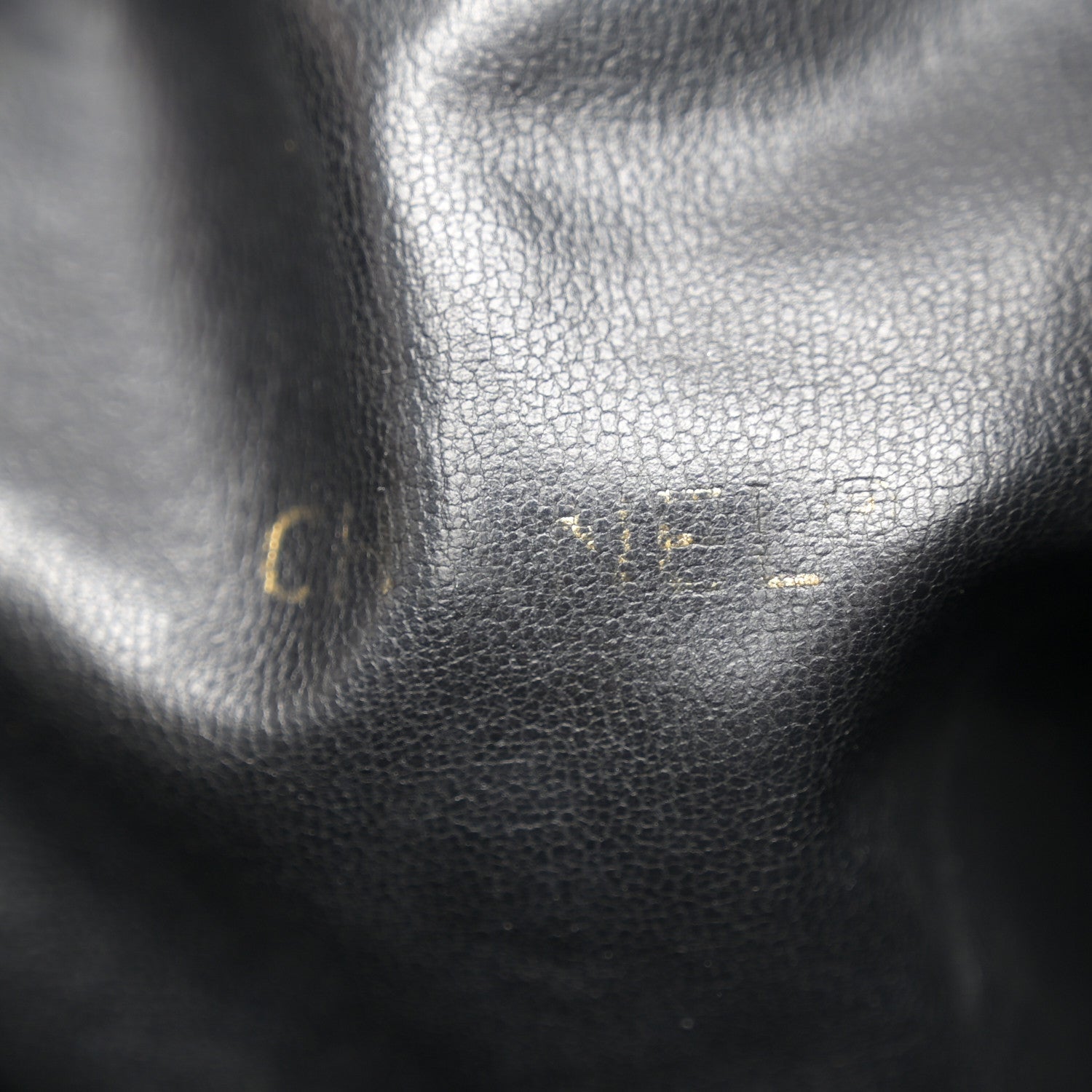 Chanel Lambskin Quilted Drawstring Bucket Bag Black 7 of 12