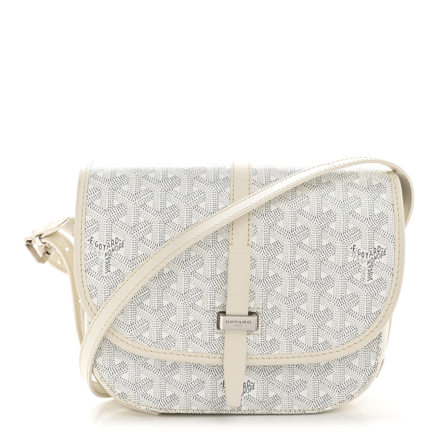 Goyard Goyardine Belvedere II PM Messenger Bag White 1 of 13