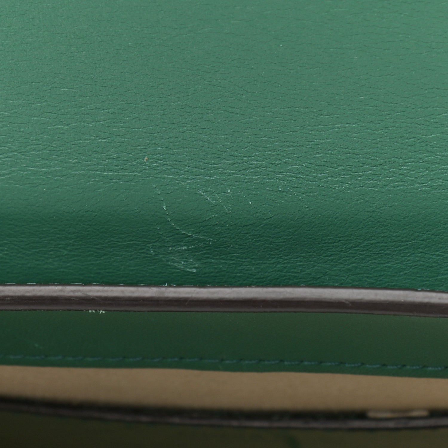 Chloe Calfskin Crocodile Embossed Small Tess Bag Woodsy Green 12 of 15