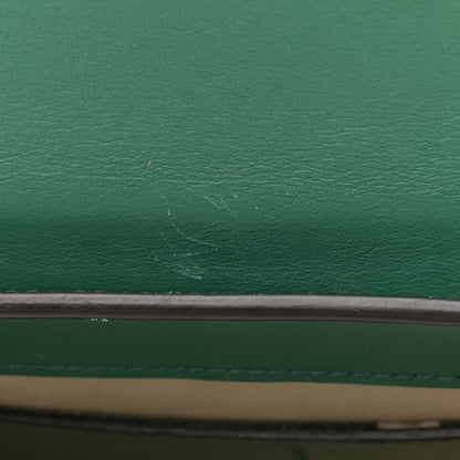Chloe Calfskin Crocodile Embossed Small Tess Bag Woodsy Green 12 of 15