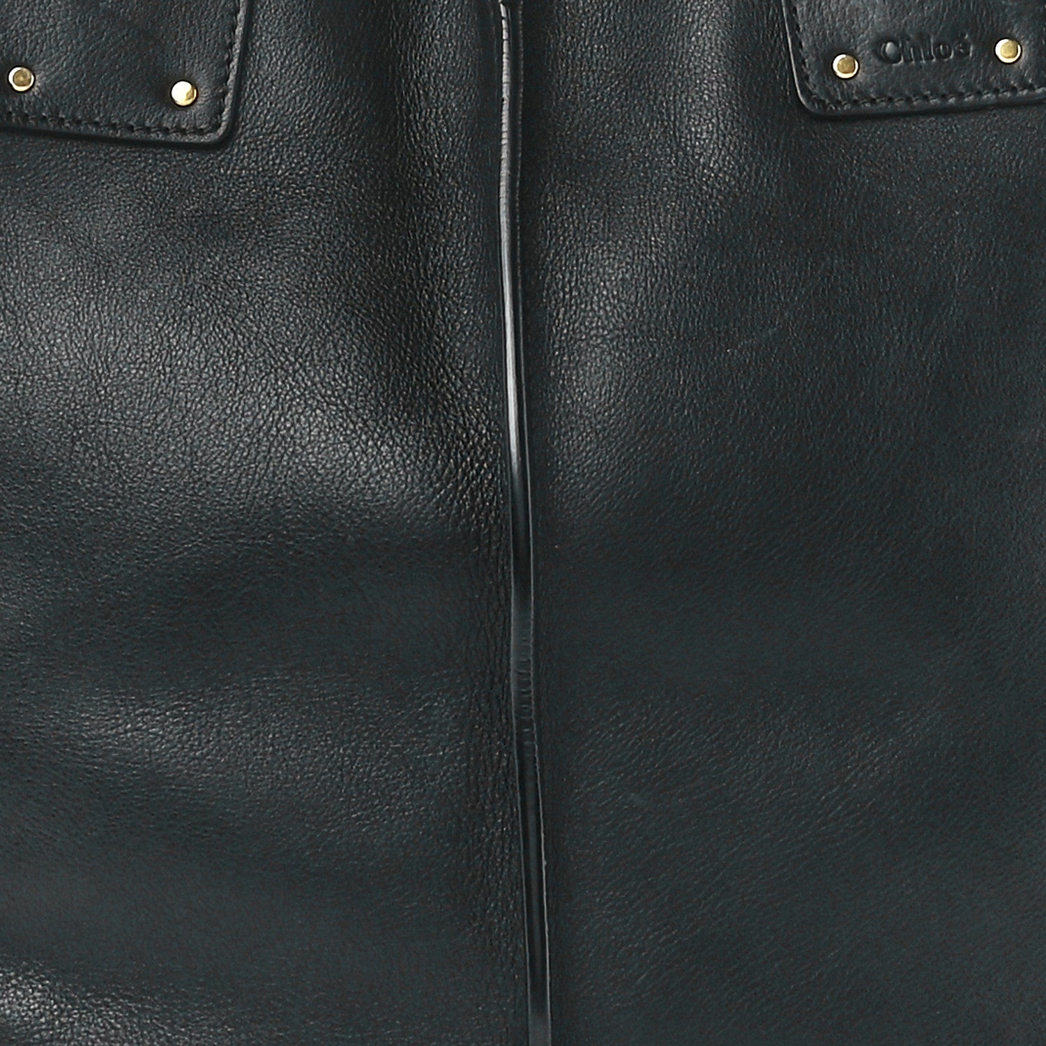 Chloe Smooth Calfskin Medium Vick Tote Black 12 of 16