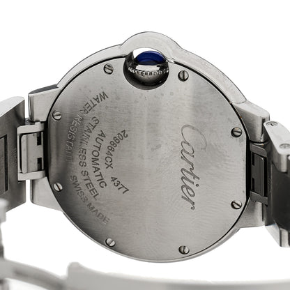 Cartier Stainless Steel 33mm Ballon Bleu De Cartier Automatic Watch 4 of 5