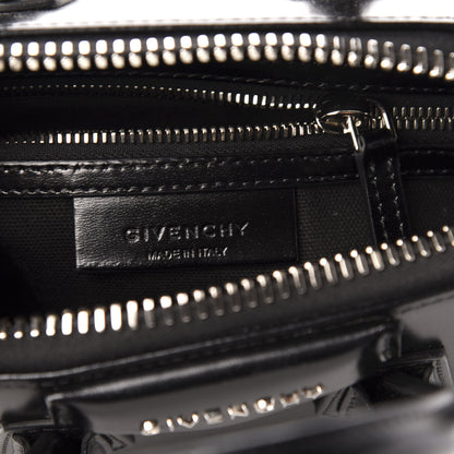 Givenchy Shiny Lord Calfskin Mini Antigona Black 6 of 10