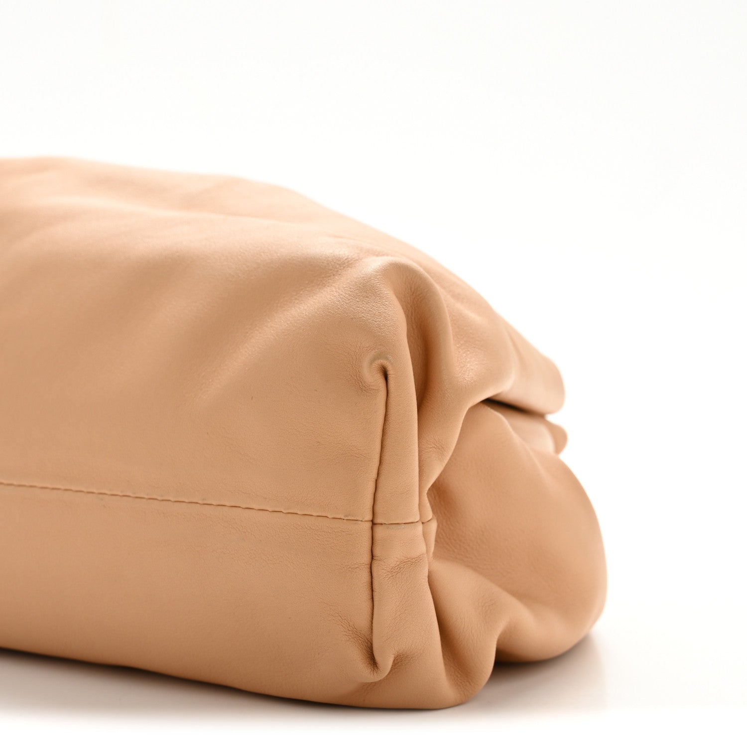 Bottega Veneta Calfskin Teen Pouch Almond 10 of 11