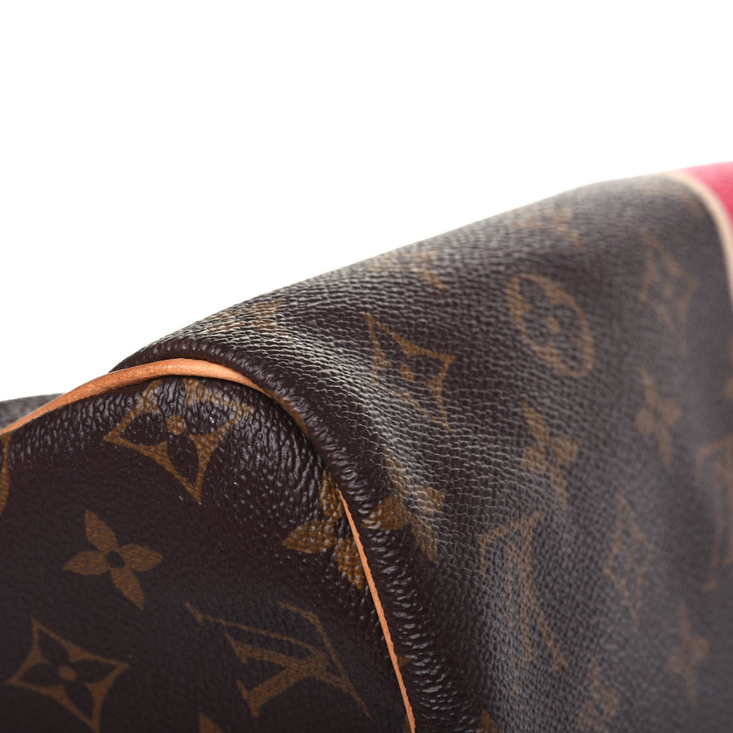 Monogram My LV Heritage Speedy 30 Fuchsia Ivory