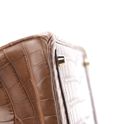 Hermes Matte Alligator Birkin 30 Alezan 13 of 29