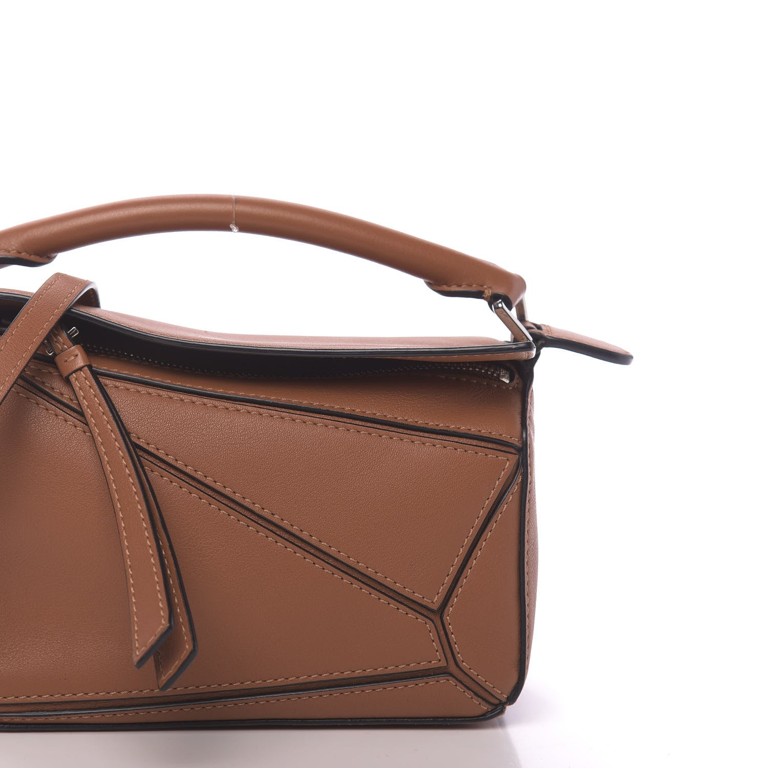 Loewe Calfskin Mini Puzzle Bag Tan 10 of 10