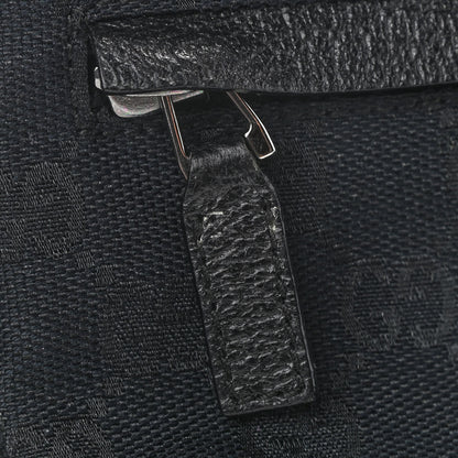 Gucci GG Monogram Double Pocket Belt Bag Black 6 of 8