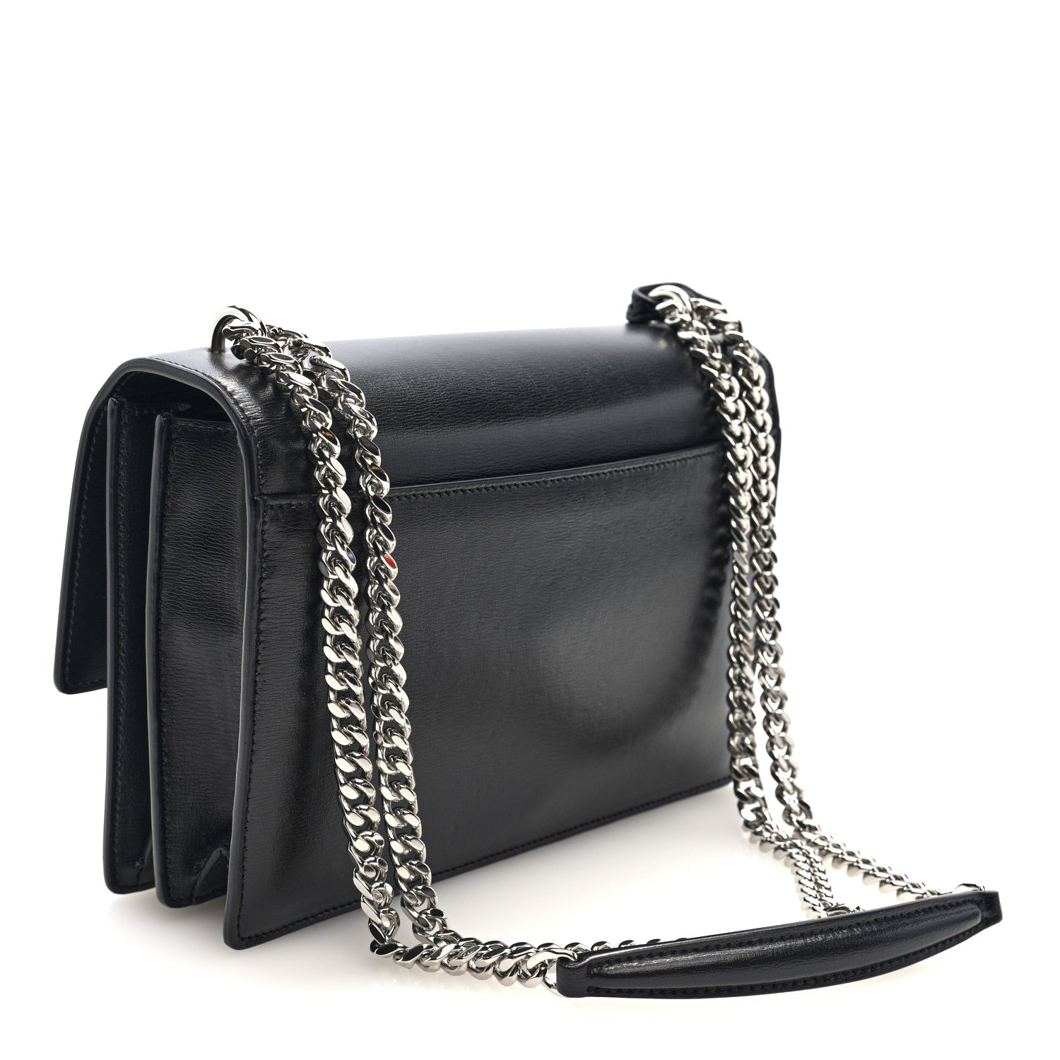 Saint Laurent Calfskin Medium Monogram Sunset Black 1863962