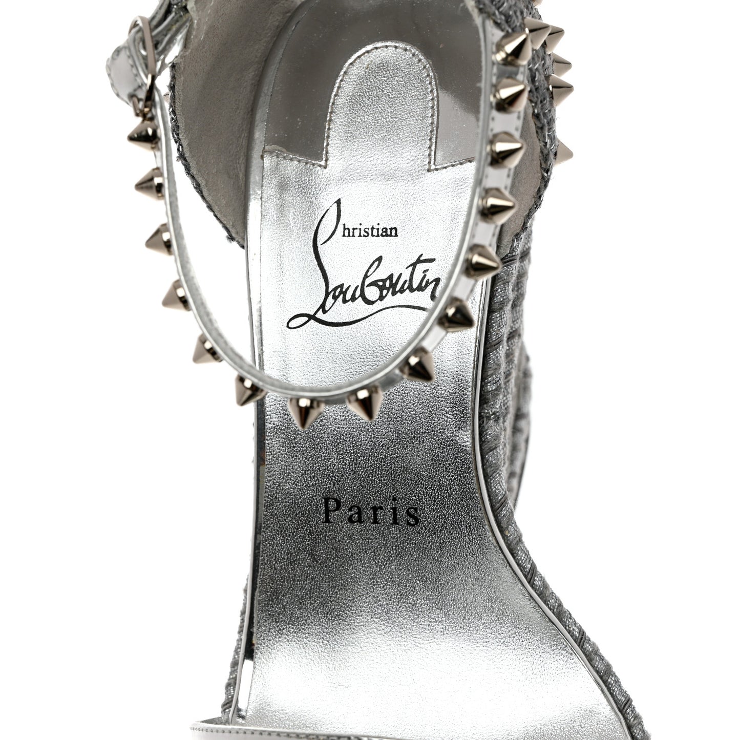 Calfskin Madmonica 120 Wedge Sandals 39 Silver