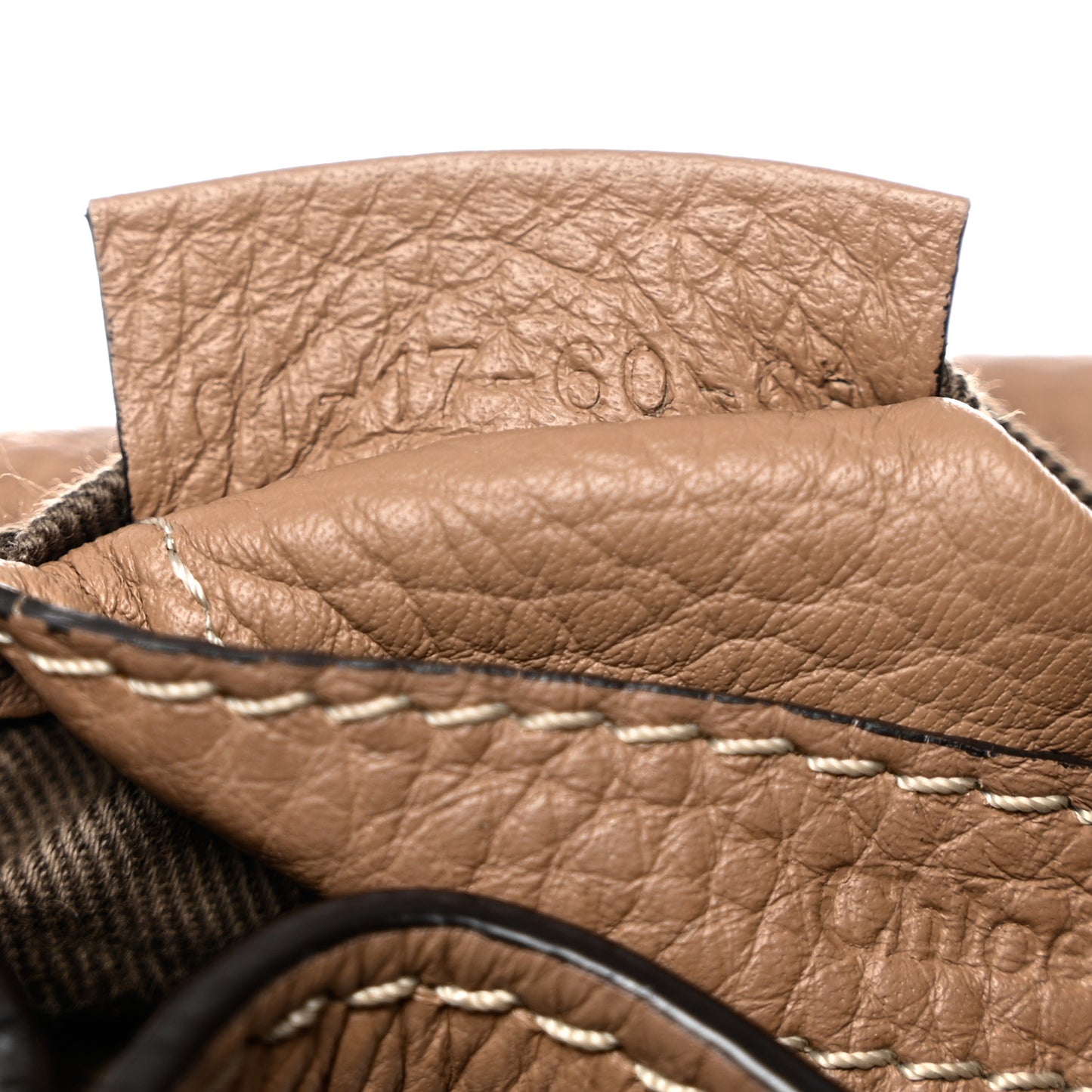 Calfskin Mini Marcie Round Crossbody Bag Nut