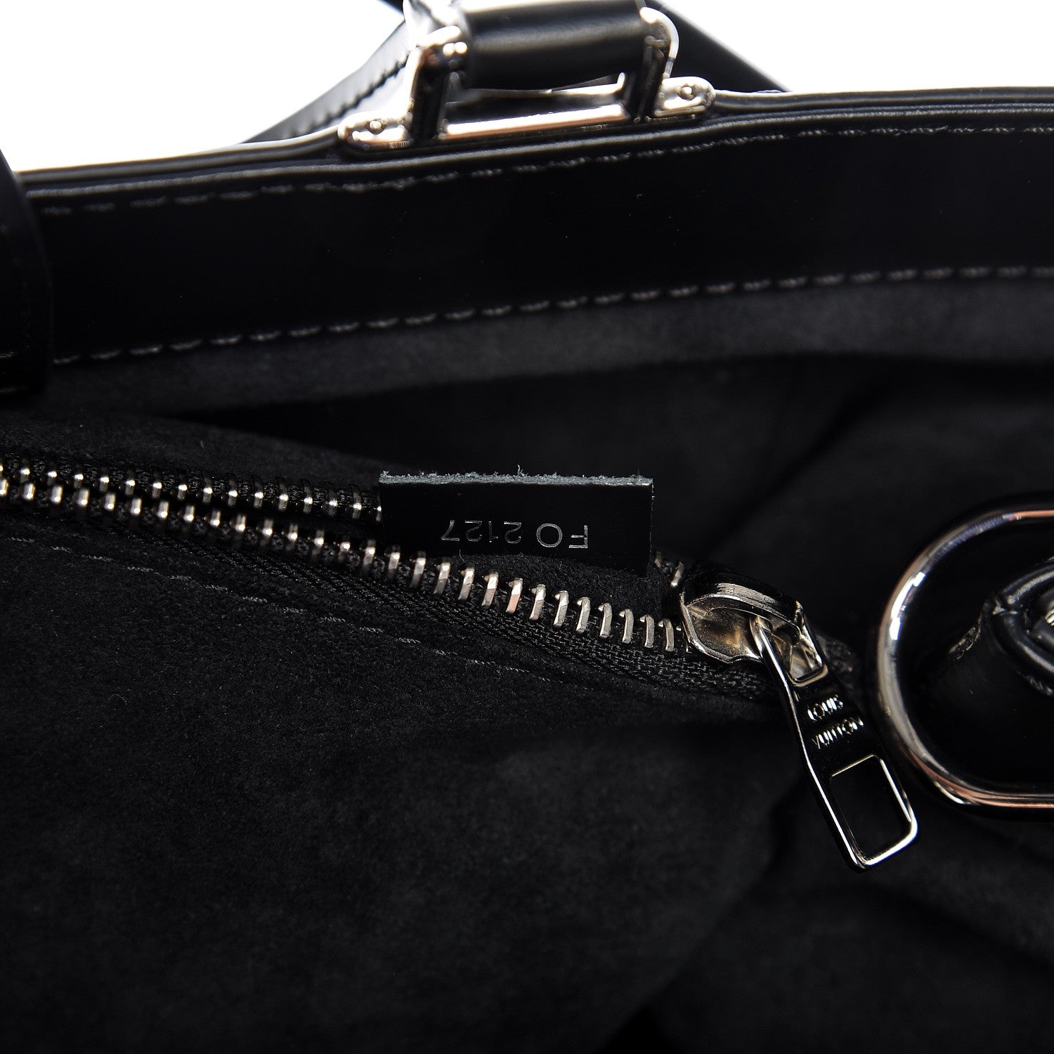 Louis Vuitton Epi Kleber MM Black 8 of 13