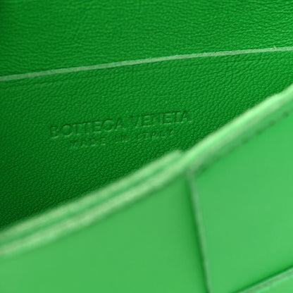 Bottega Veneta Lambskin Maxi Intrecciato Extra Mini Cassette Crossbody Bag Parakeet 5 of 8