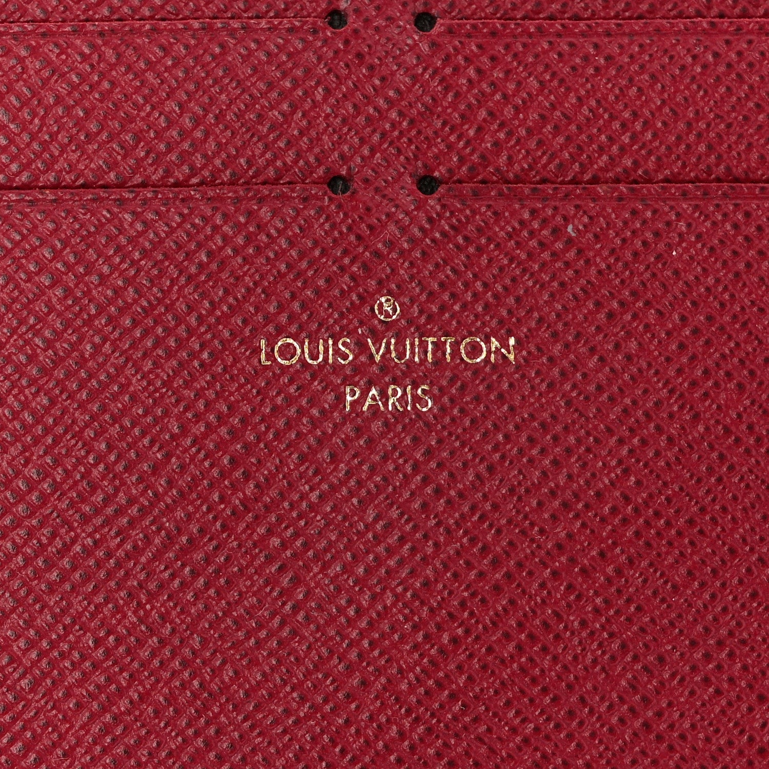 Louis Vuitton Calfskin Felicie Card Holder Insert Fuchsia 6 of 6