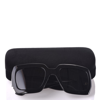 Gucci Acetate Square Frame Sunglasses GG0053S Black 10 of 10