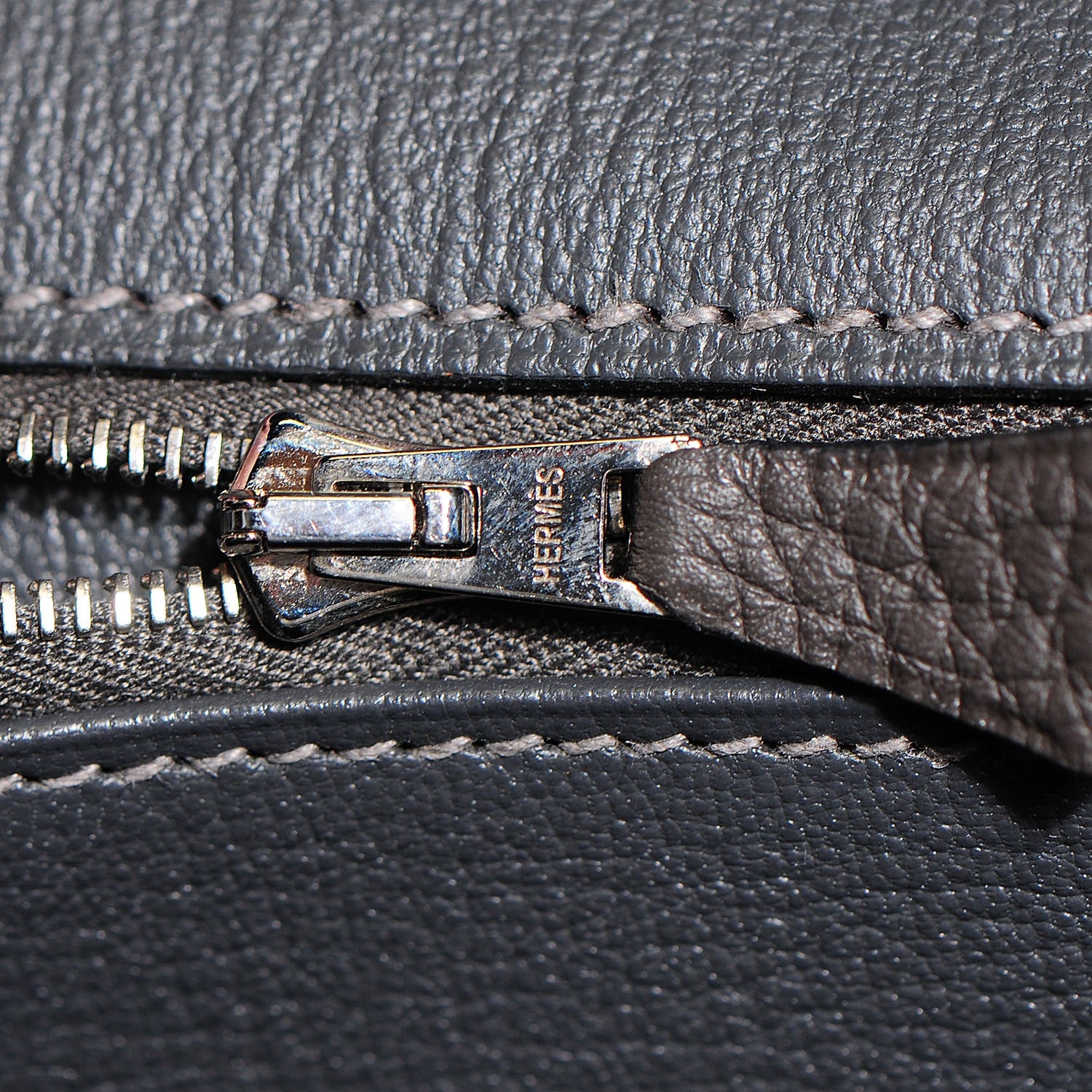 Hermes Taurillon Clemence Birkin 35 Graphite 26 of 27