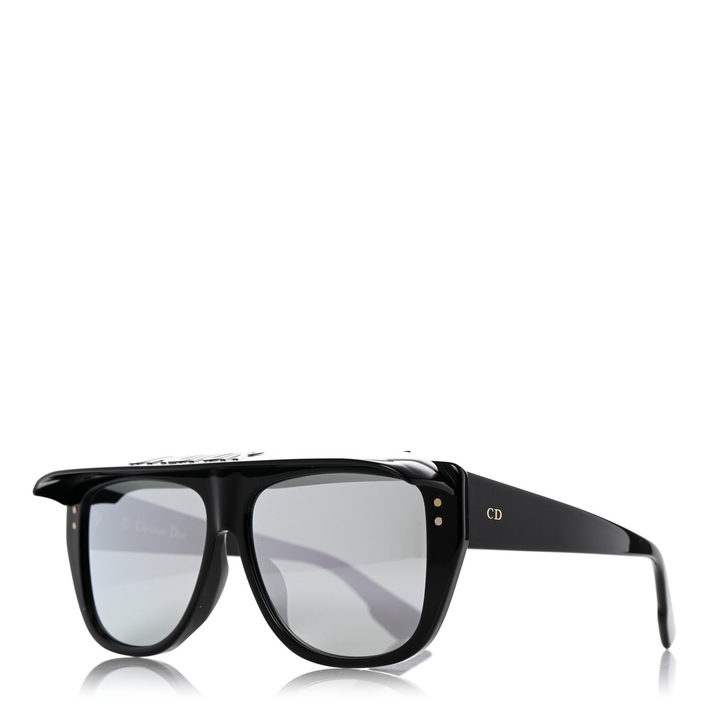 Acetate DiorClub2 Sunglasses Black