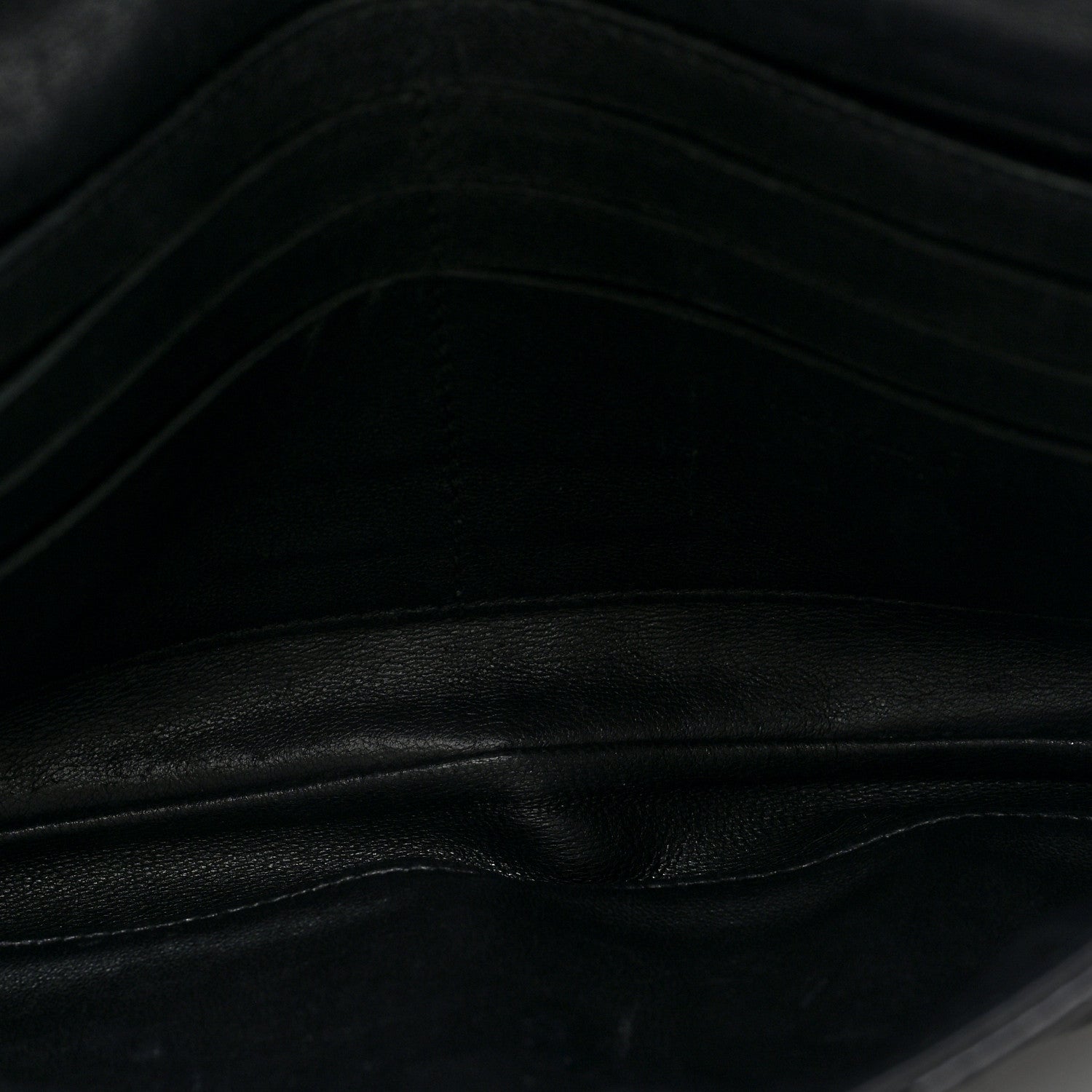 Christian Dior Patent Cannage Wallet on Chain Pouch Black 4 of 9