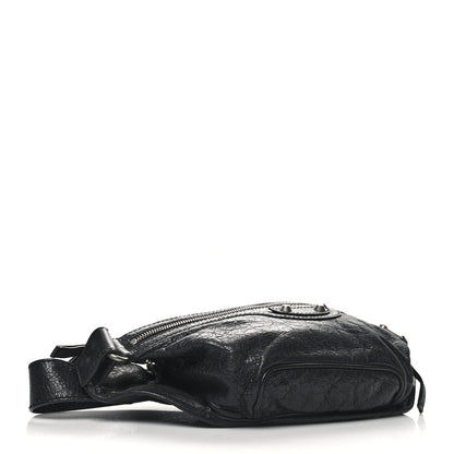 Balenciaga Lambskin Classic Hardware Neo Lift Hip Bag Black 3 of 11