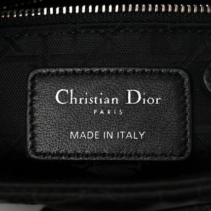 Christian Dior Satin Cannage Mini Lady Dior Black 6 of 11