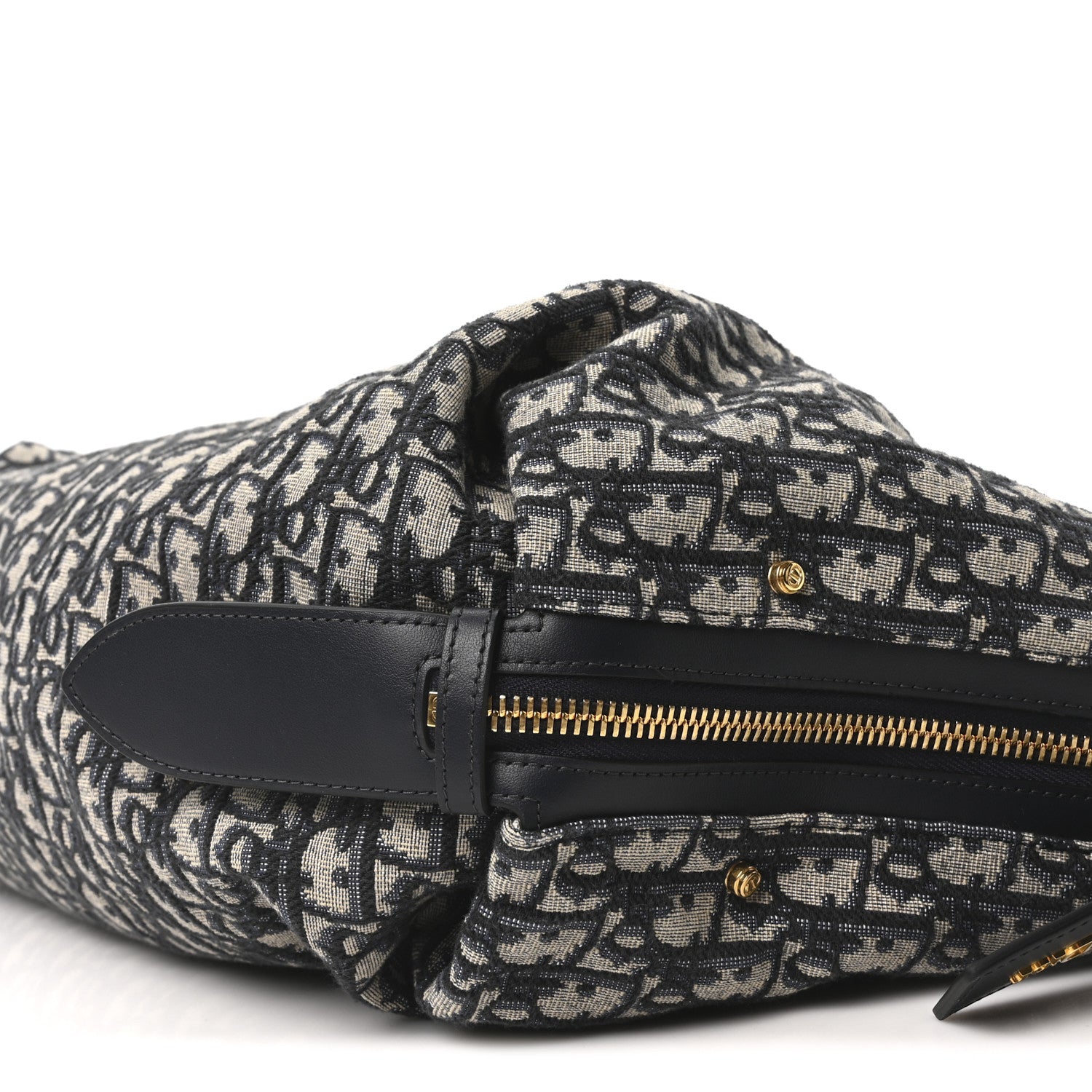 Christian Dior Oblique Large D-Journey Bag Blue 1805050 – FASHIONPHILE