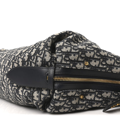 Christian Dior Oblique Large D-Journey Bag Blue 10 of 10