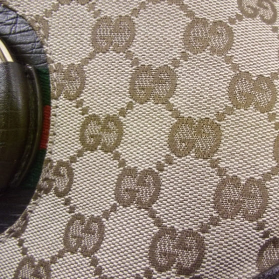 Gucci Monogram Hasler Shoulder Bag 11 of 11