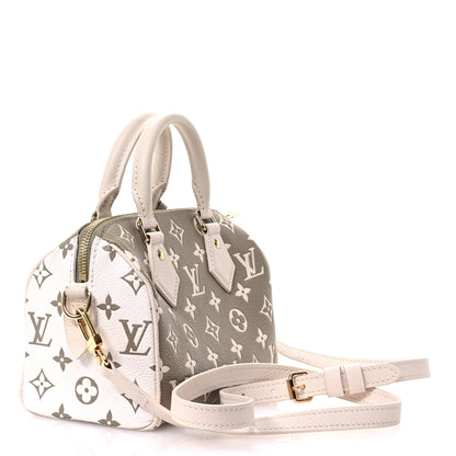 Louis Vuitton Empreinte Monogram Spring in the City Speedy Bandouliere 20 Kaki Beige Cream 2 of 11