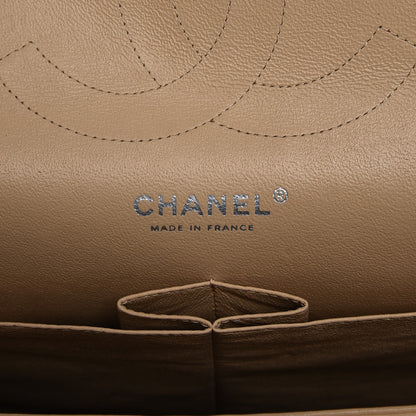 Chanel Lambskin Quilted Jumbo Double Flap Beige 10 of 14