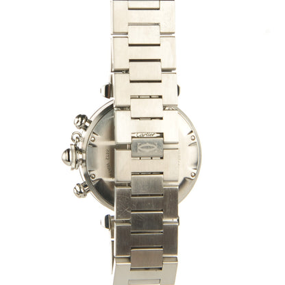 Cartier Stainless Steel 35mm Pasha C Chronograph Automatic Watch 3 of 7
