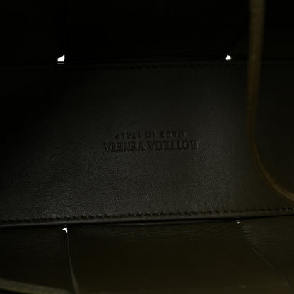 Bottega Veneta Nappa Maxi Intrecciato Mini Arco Tote Mud 6 of 10