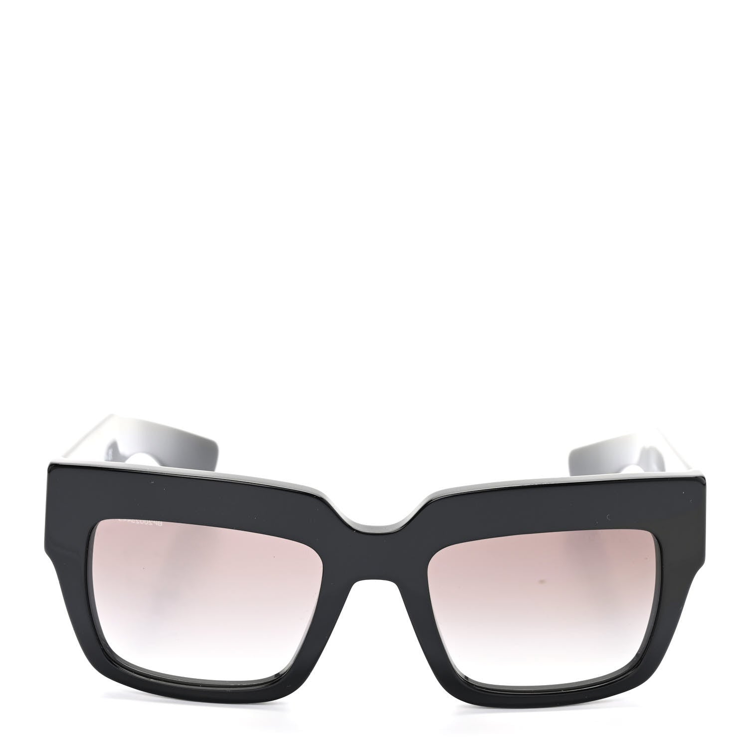 Prada Acetate Sunglasses SPR 28P Black 2 of 7