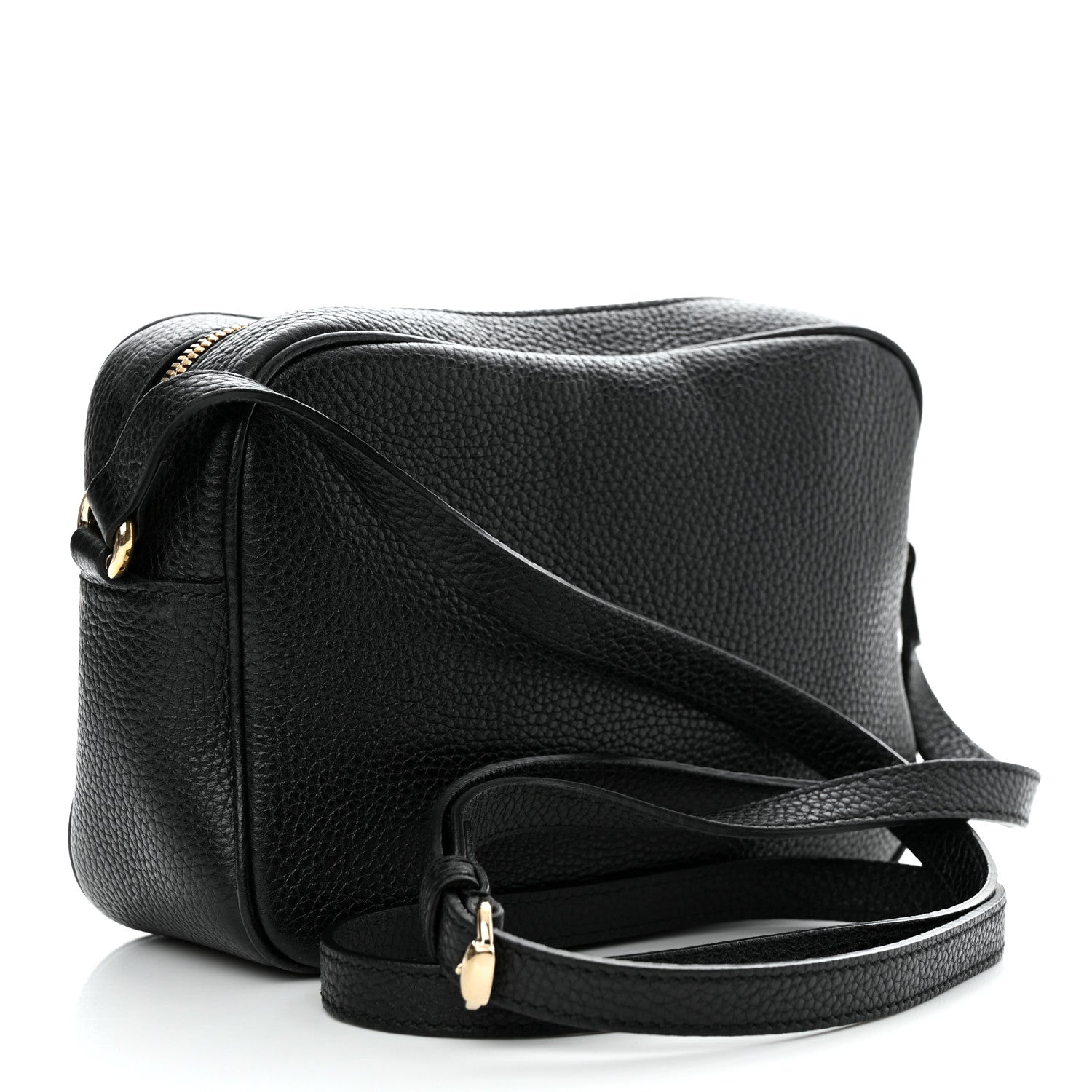 Gucci Pebbled Calfskin Small Soho Disco Bag Black 2 of 11