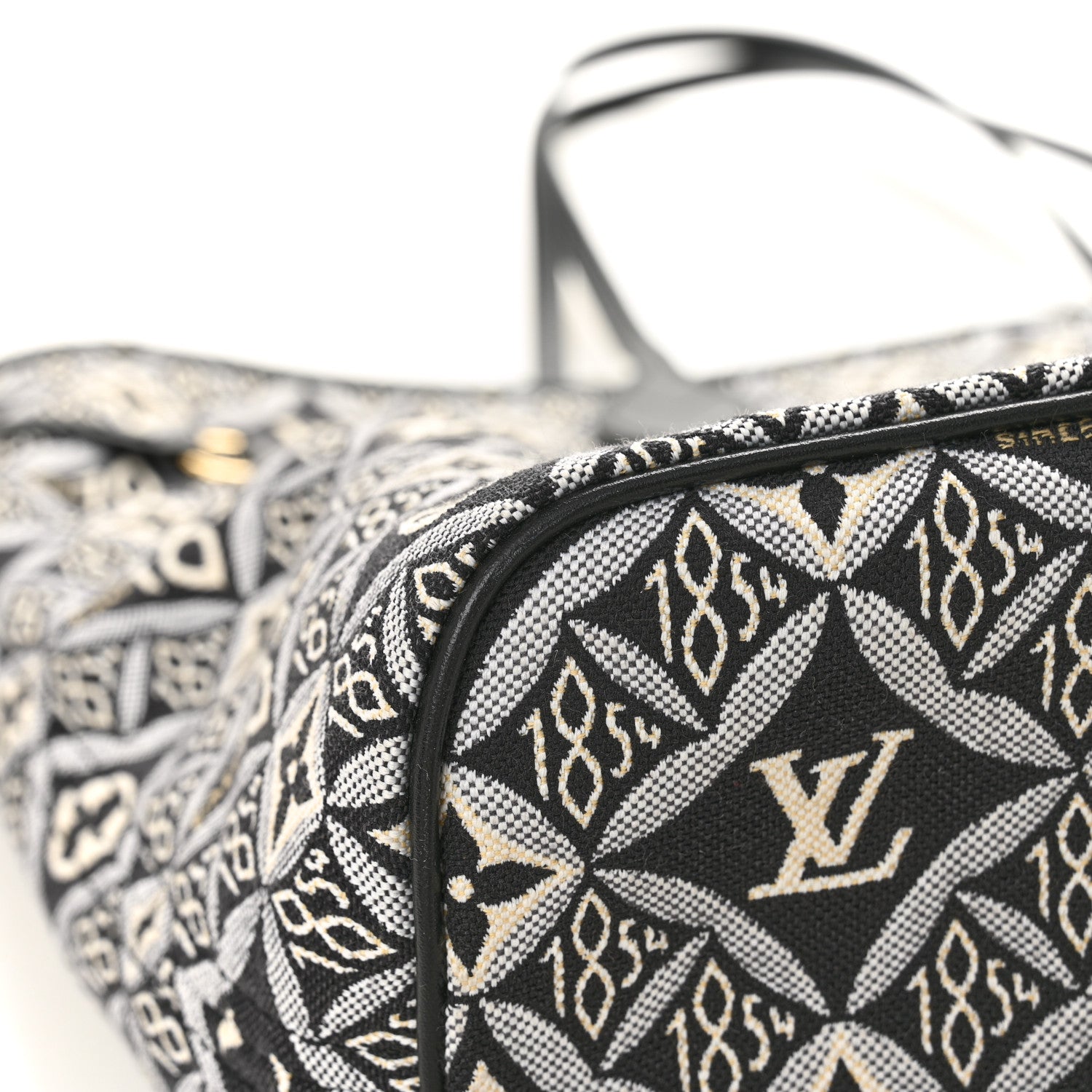 Louis Vuitton Jacquard Since 1854 Neverfull MM Grey 13 of 13