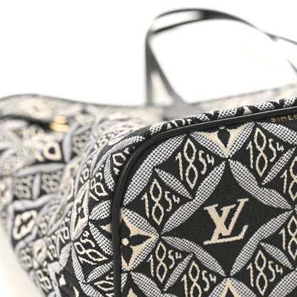 Louis Vuitton Jacquard Since 1854 Neverfull MM Grey 13 of 13