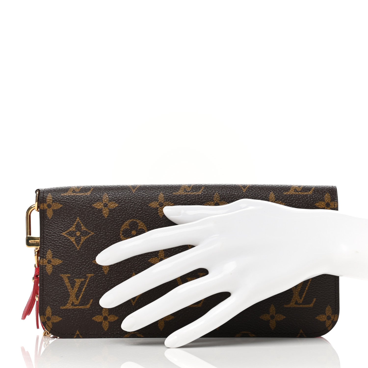 Louis Vuitton Monogram Insolite Wallet Red 2 of 7