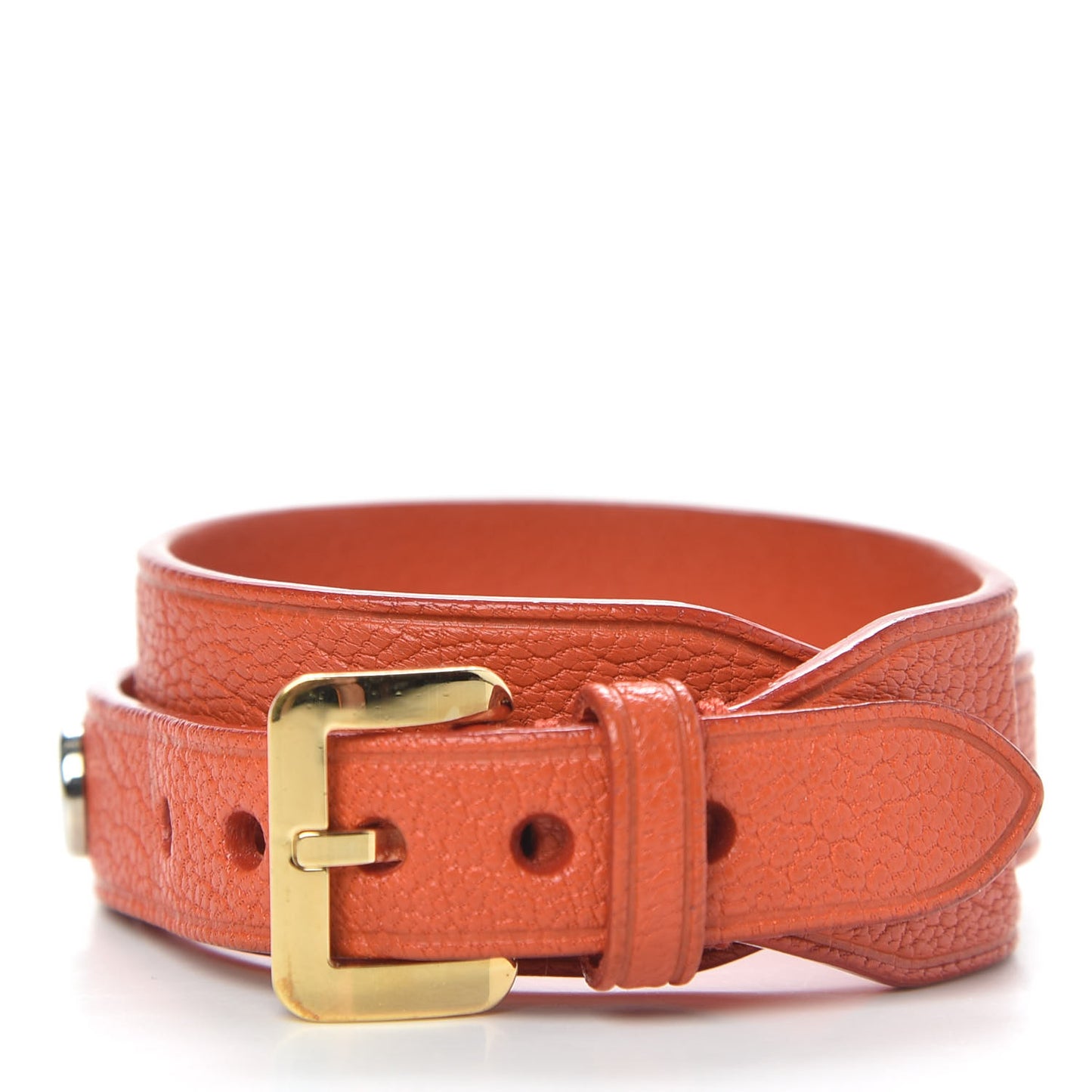 Goatskin Spike It Wrap Bracelet 17 Piment