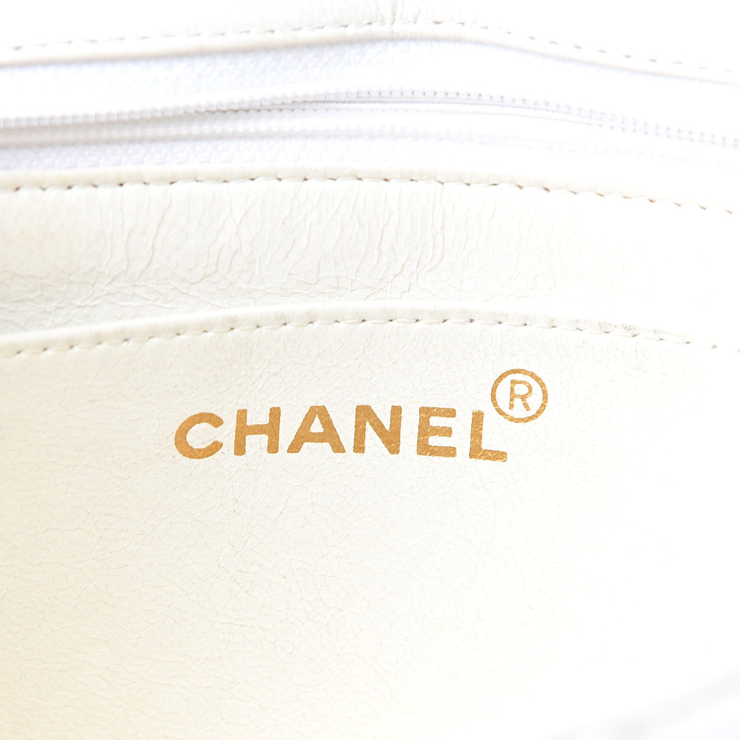 Chanel Lambskin Quilted Small Single Flap White 5 of 14